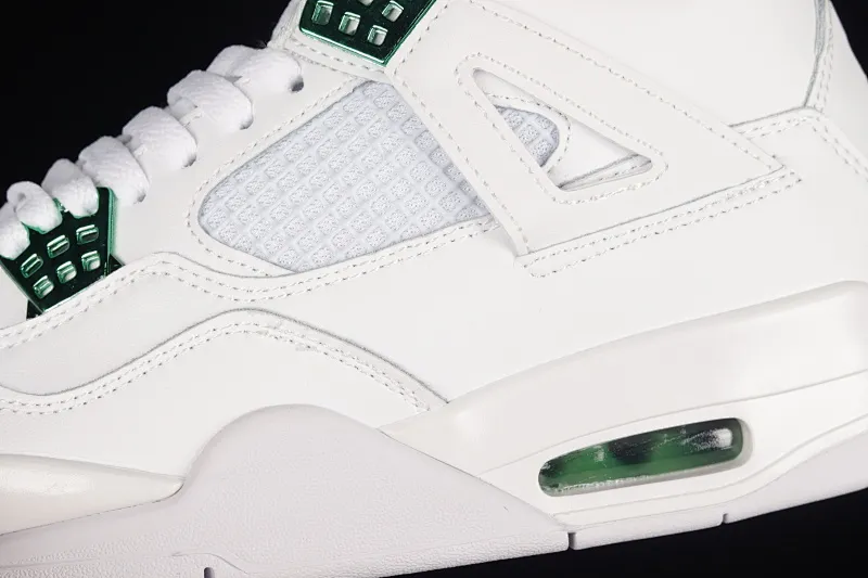 All categories Air Jordan Jordan series basketball shoes Air Jordan 4 F version Air Jordan 4 "Pine Green" AJ4 Joe 4 white and green first layer genuine label CT8527-113